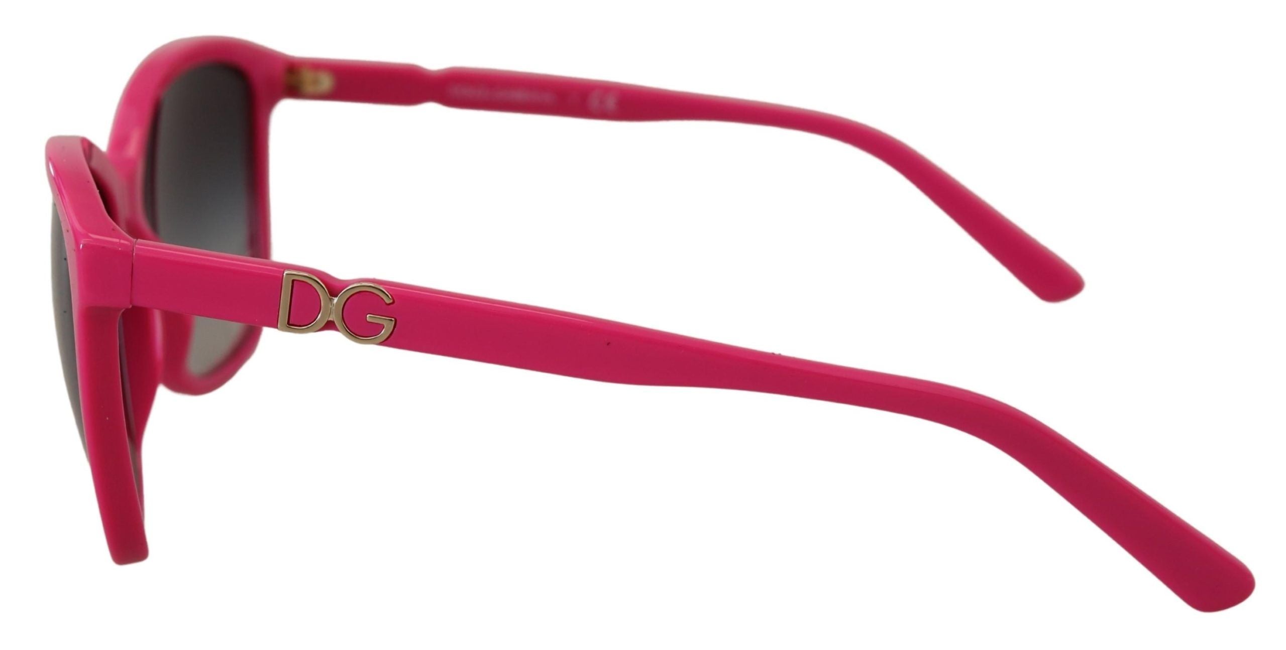 Dolce & Gabbana Elegant Pink Round Sunglasses for Women - Luksuslaukut ja asusteet Dolce & Gabbana - Tutustu YVES JAVANNI® 