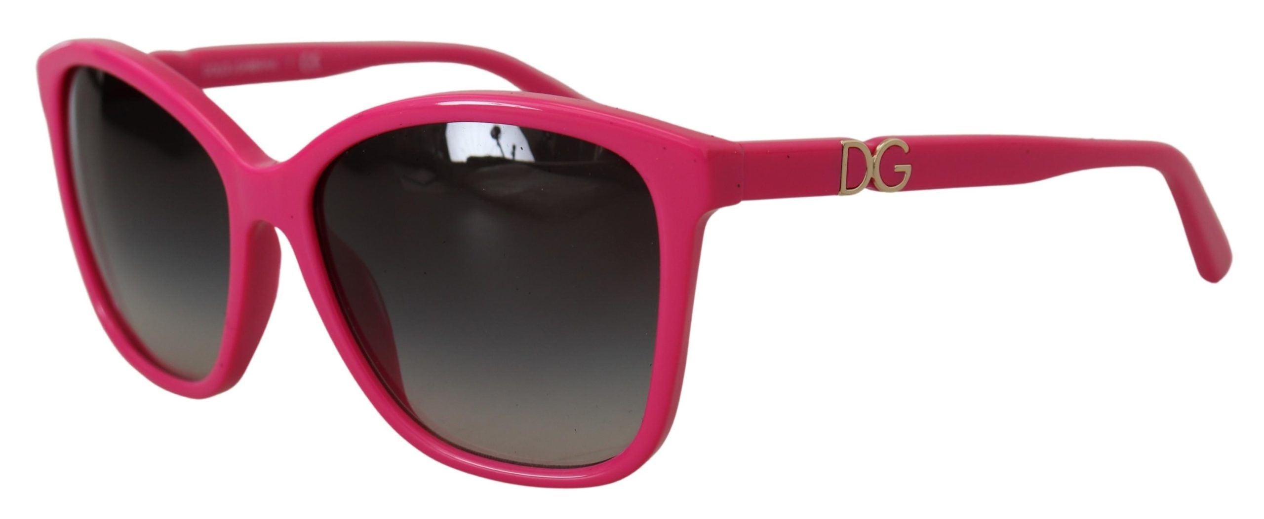 Dolce & Gabbana Elegant Pink Round Sunglasses for Women - Luksuslaukut ja asusteet Dolce & Gabbana - Tutustu YVES JAVANNI® 