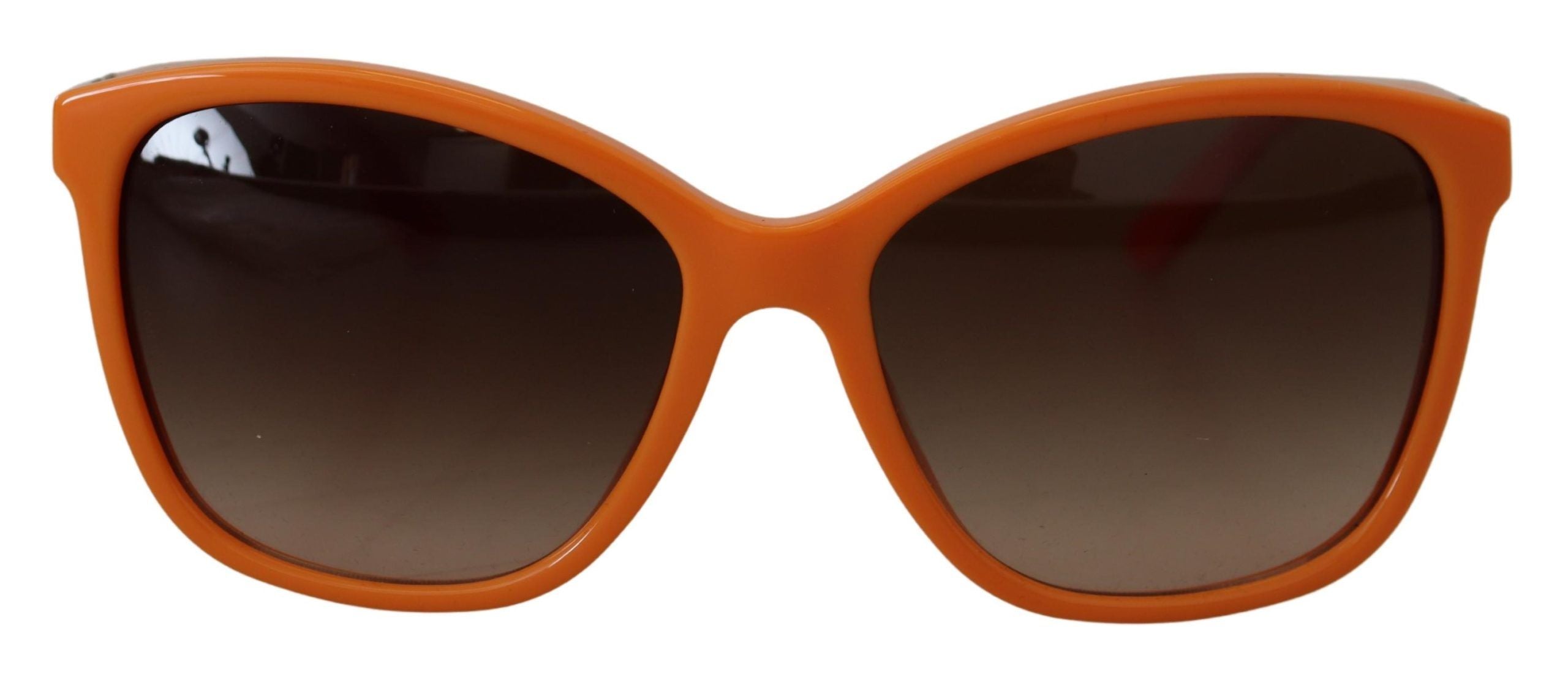 Dolce & Gabbana Chic Orange Round Sunglasses for Women - Luksuslaukut ja asusteet Dolce & Gabbana - Tutustu YVES JAVANNI® 