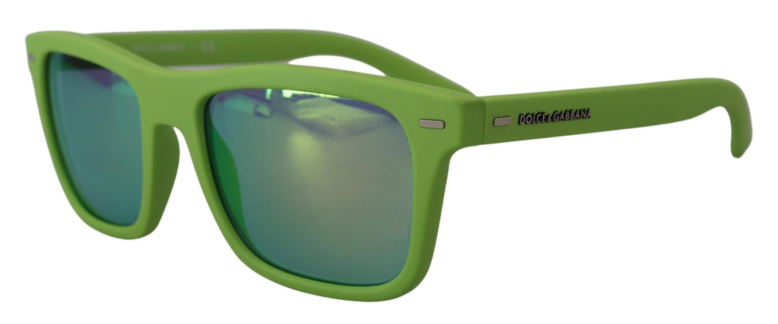 Dolce & Gabbana Acid Green Chic Full Rim Sunglasses - Luksusmuotia Dolce & Gabbana - Tutustu YVES JAVANNI® 