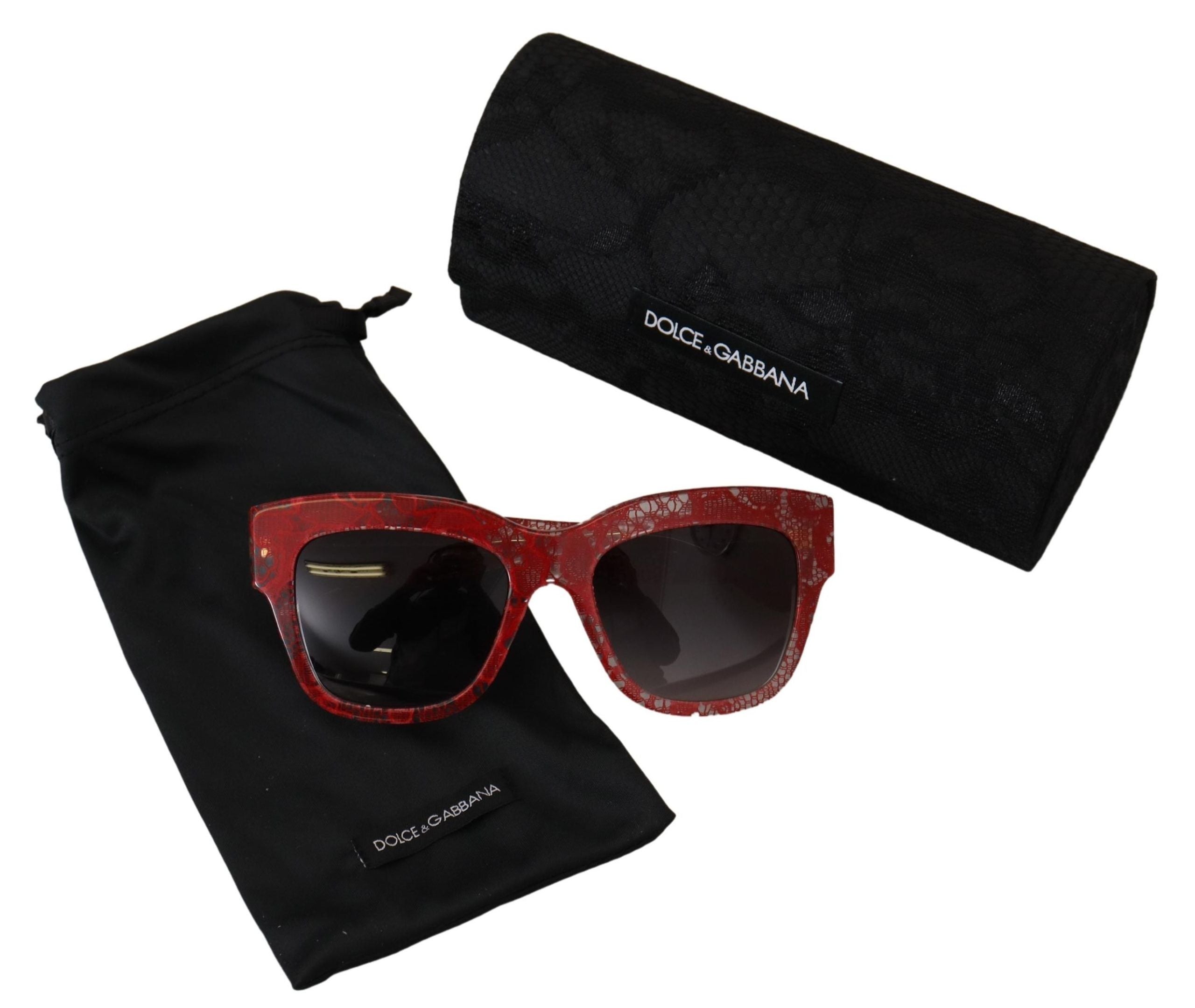 Dolce & Gabbana Chic Sicilian Lace Tinted Sunglasses - Luksusmuotia Dolce & Gabbana - Tutustu YVES JAVANNI® 