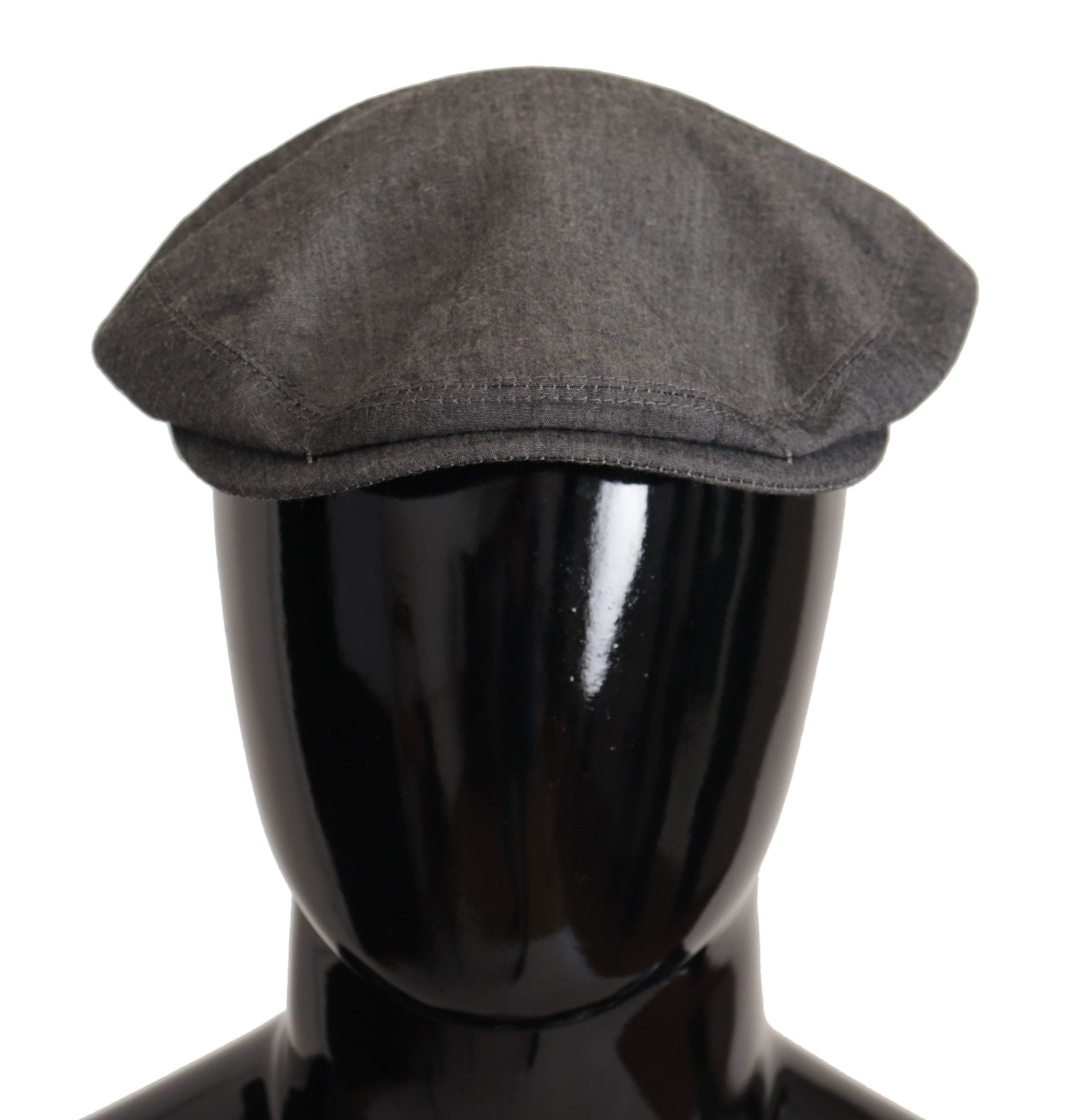 Dolce & Gabbana Elegant Gray Newsboy Hat - Luksusmuotia Dolce & Gabbana - Tutustu YVES JAVANNI® 