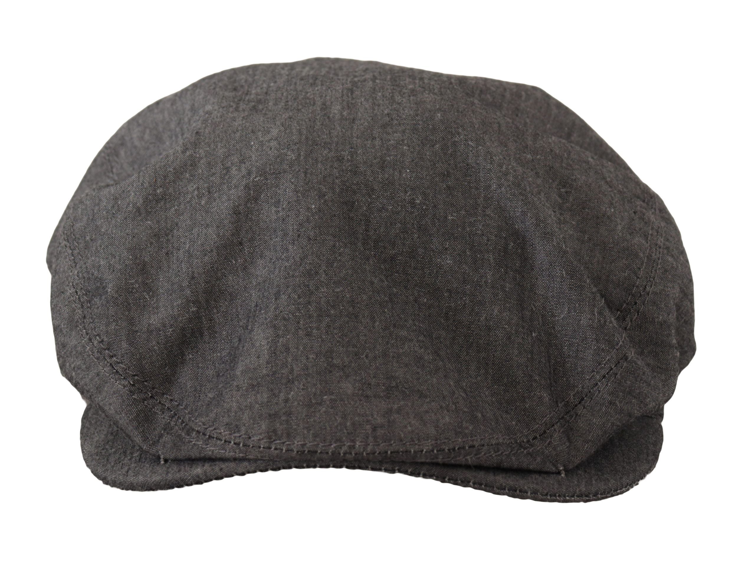 Dolce & Gabbana Elegant Gray Newsboy Hat - Luksusmuotia Dolce & Gabbana - Tutustu YVES JAVANNI® 