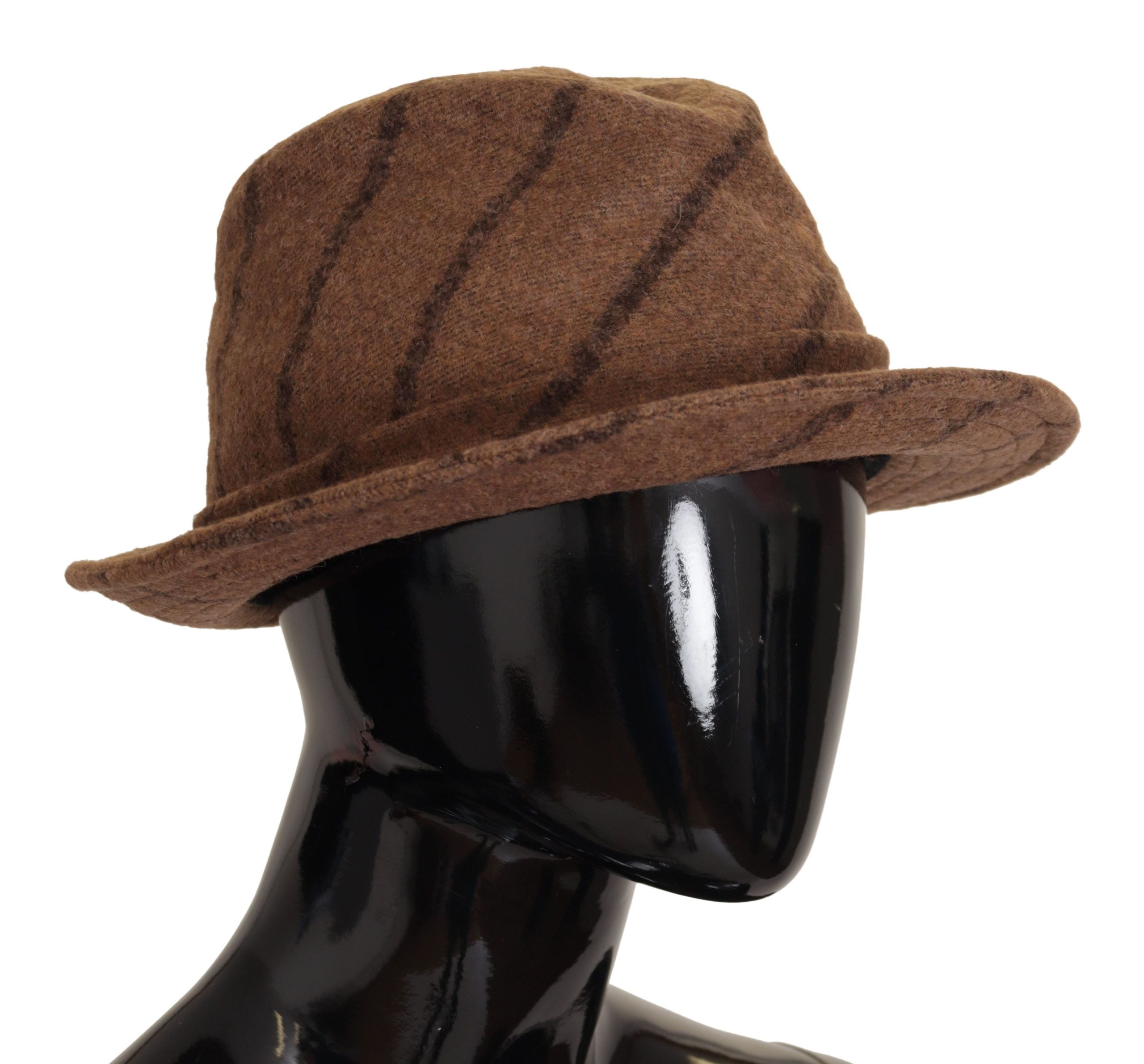 Dolce & Gabbana Elegant Wide Brim Fedora Hat - Luksusmuotia Dolce & Gabbana - Tutustu YVES JAVANNI® 