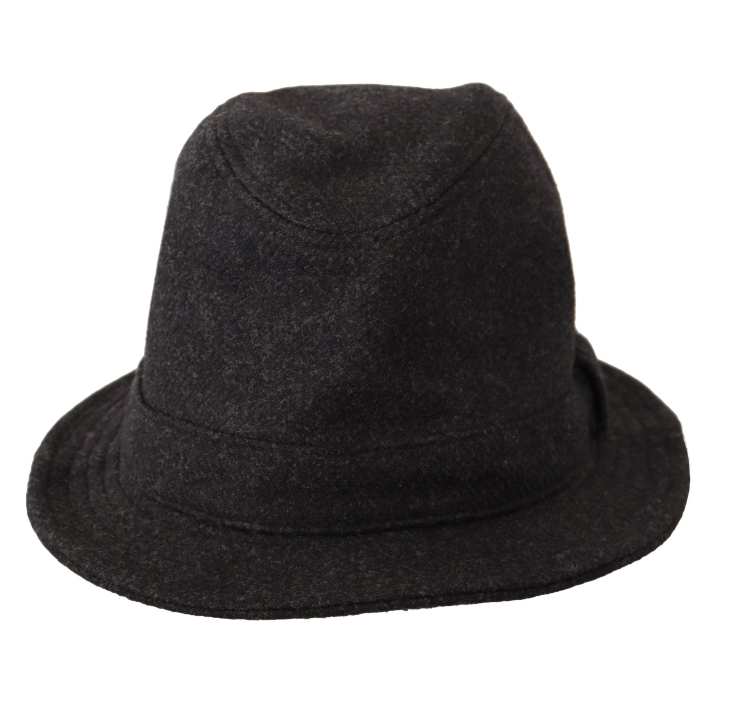 Dolce & Gabbana Elegant Gray Trilby Hat in Wool and Cashmere - Luksusmuotia Dolce & Gabbana - Tutustu YVES JAVANNI® 