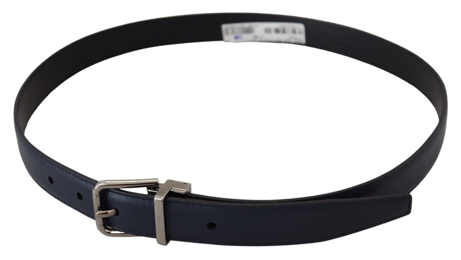 Dolce & Gabbana Elegant Blue Calf Leather Belt - Luksusmuotia Dolce & Gabbana - Tutustu YVES JAVANNI® 