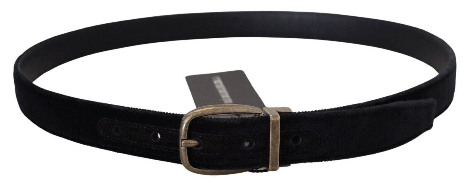 Dolce & Gabbana Elegant Black Leather Belt - Luksusmuotia Dolce & Gabbana - Tutustu YVES JAVANNI® 