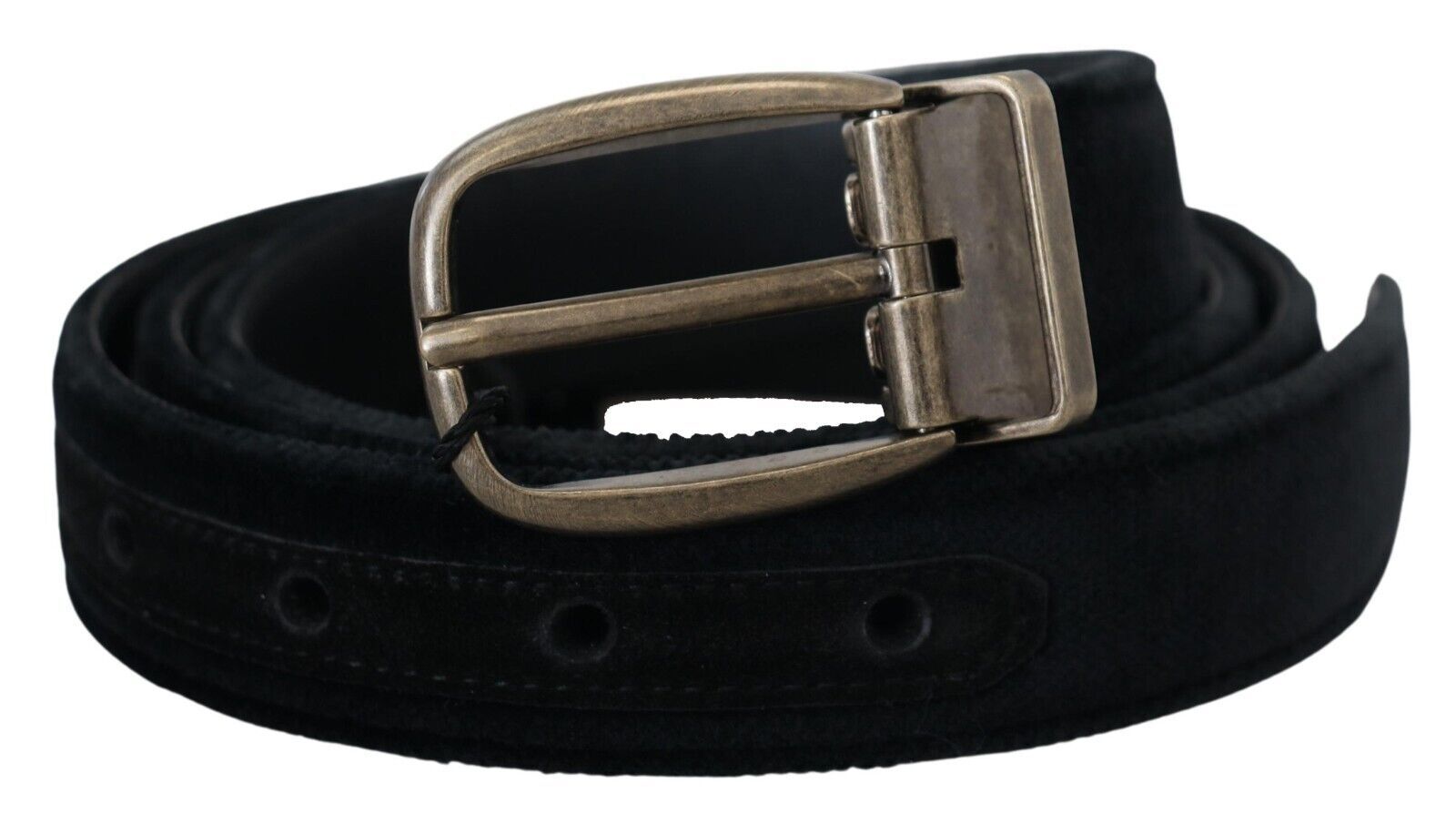 Dolce & Gabbana Elegant Black Leather Belt - Luksusmuotia Dolce & Gabbana - Tutustu YVES JAVANNI® 