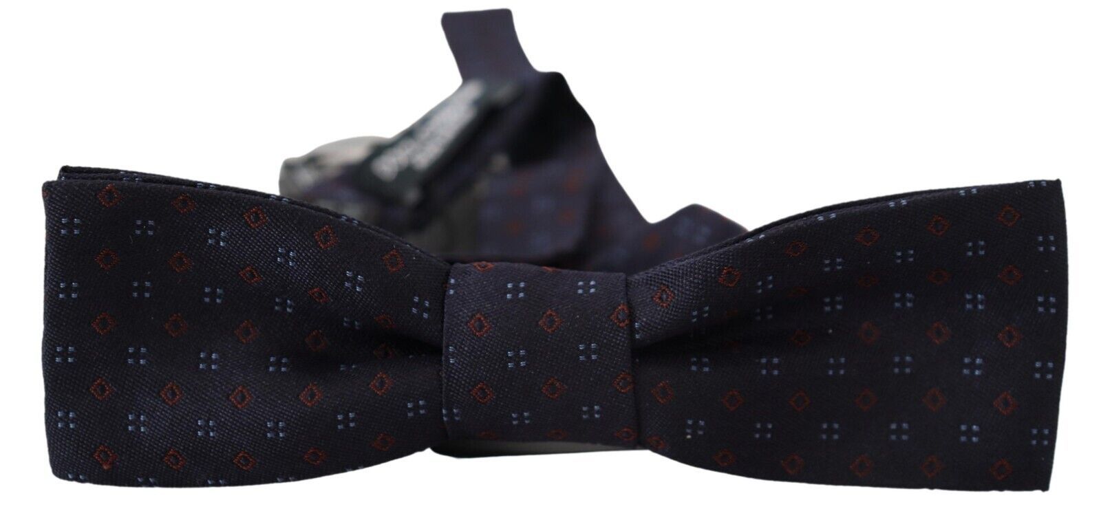 Dolce & Gabbana Elegant Silk Blue Bow Tie - Luksuslaukut ja asusteet Dolce & Gabbana - Tutustu YVES JAVANNI® 