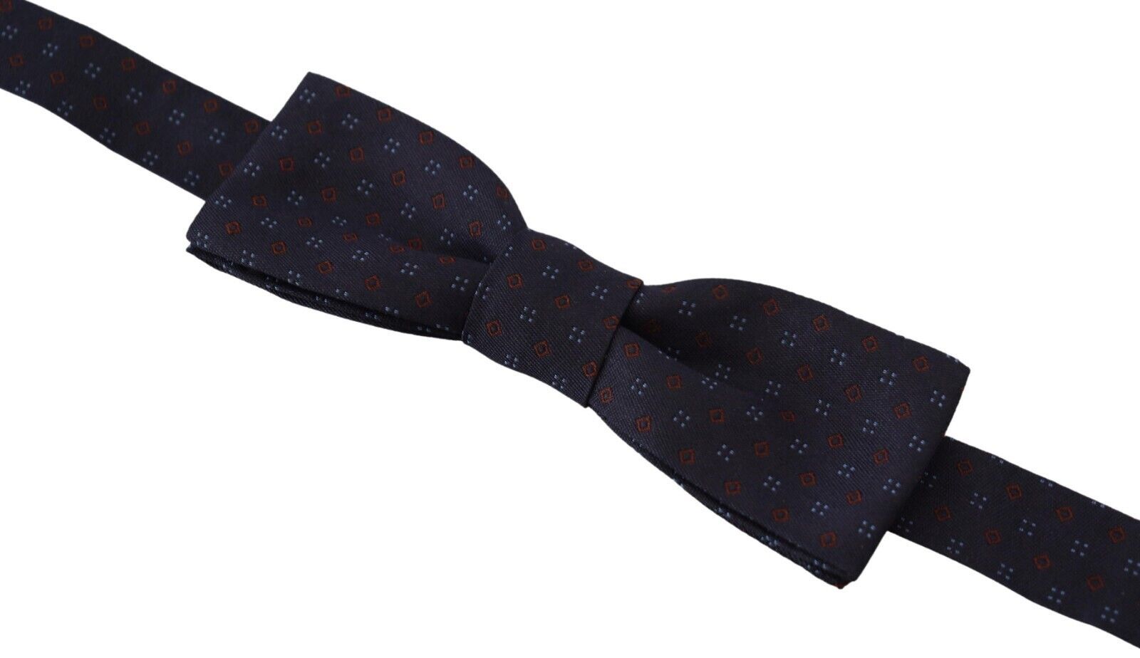 Dolce & Gabbana Elegant Silk Blue Bow Tie - Luksuslaukut ja asusteet Dolce & Gabbana - Tutustu YVES JAVANNI® 