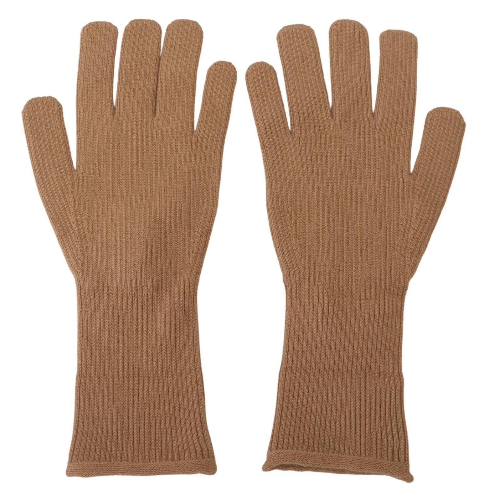 Dolce & Gabbana Elegant Beige Cashmere Winter Gloves - Luksuslaukut ja asusteet Dolce & Gabbana - Tutustu YVES JAVANNI® 