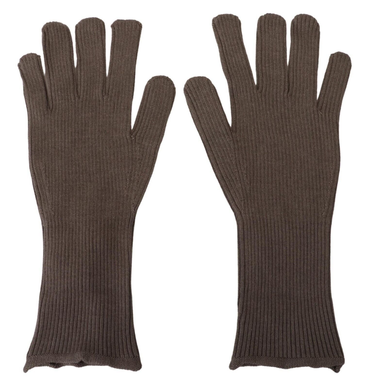 Dolce & Gabbana Elegant Cashmere-Silk Blend Winter Gloves - Luksusmuotia Dolce & Gabbana - Tutustu YVES JAVANNI® 