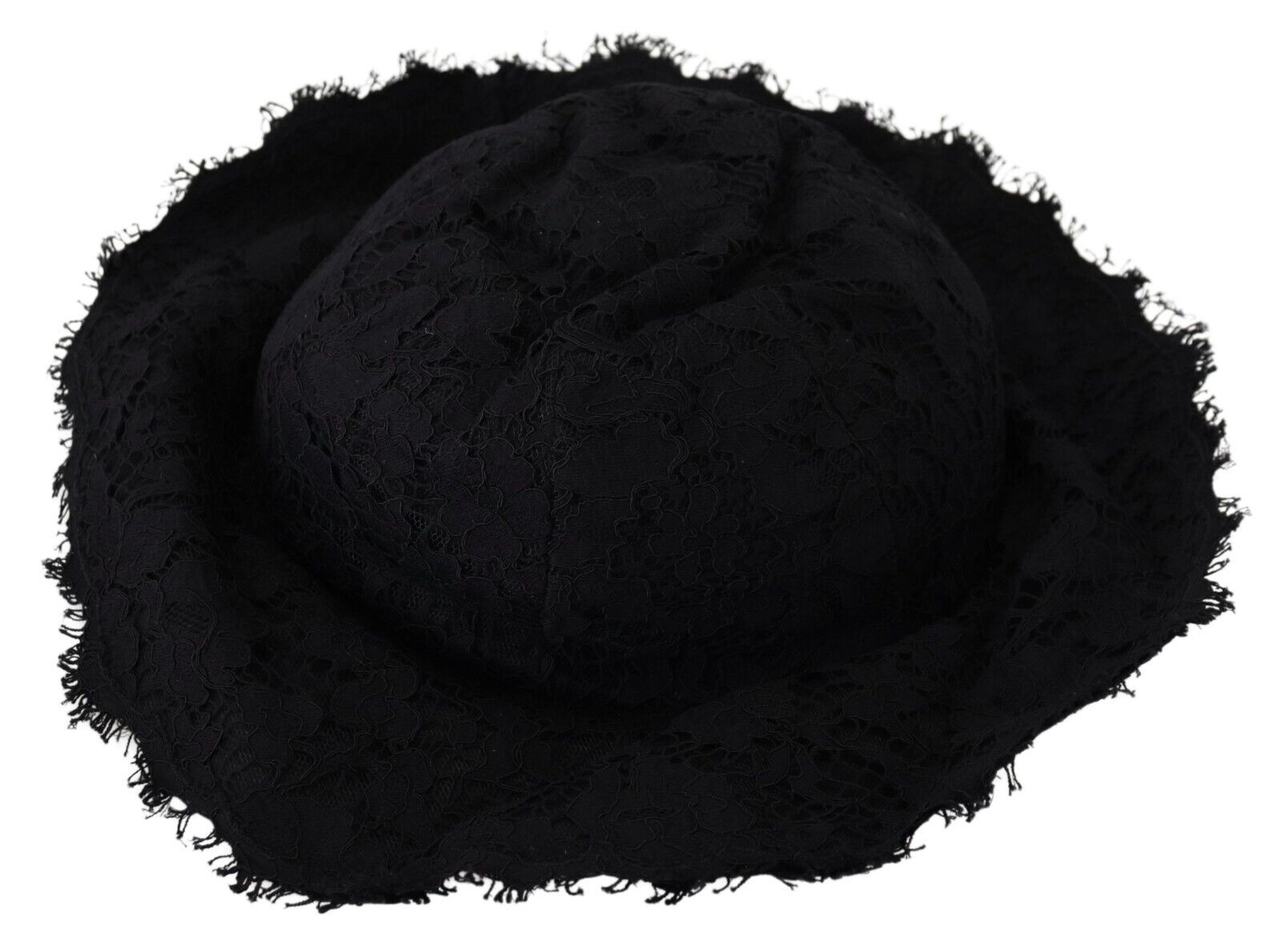 Dolce & Gabbana Elegant Sun-Ready Black Designer Hat - Luksusmuotia Dolce & Gabbana - Tutustu YVES JAVANNI® 