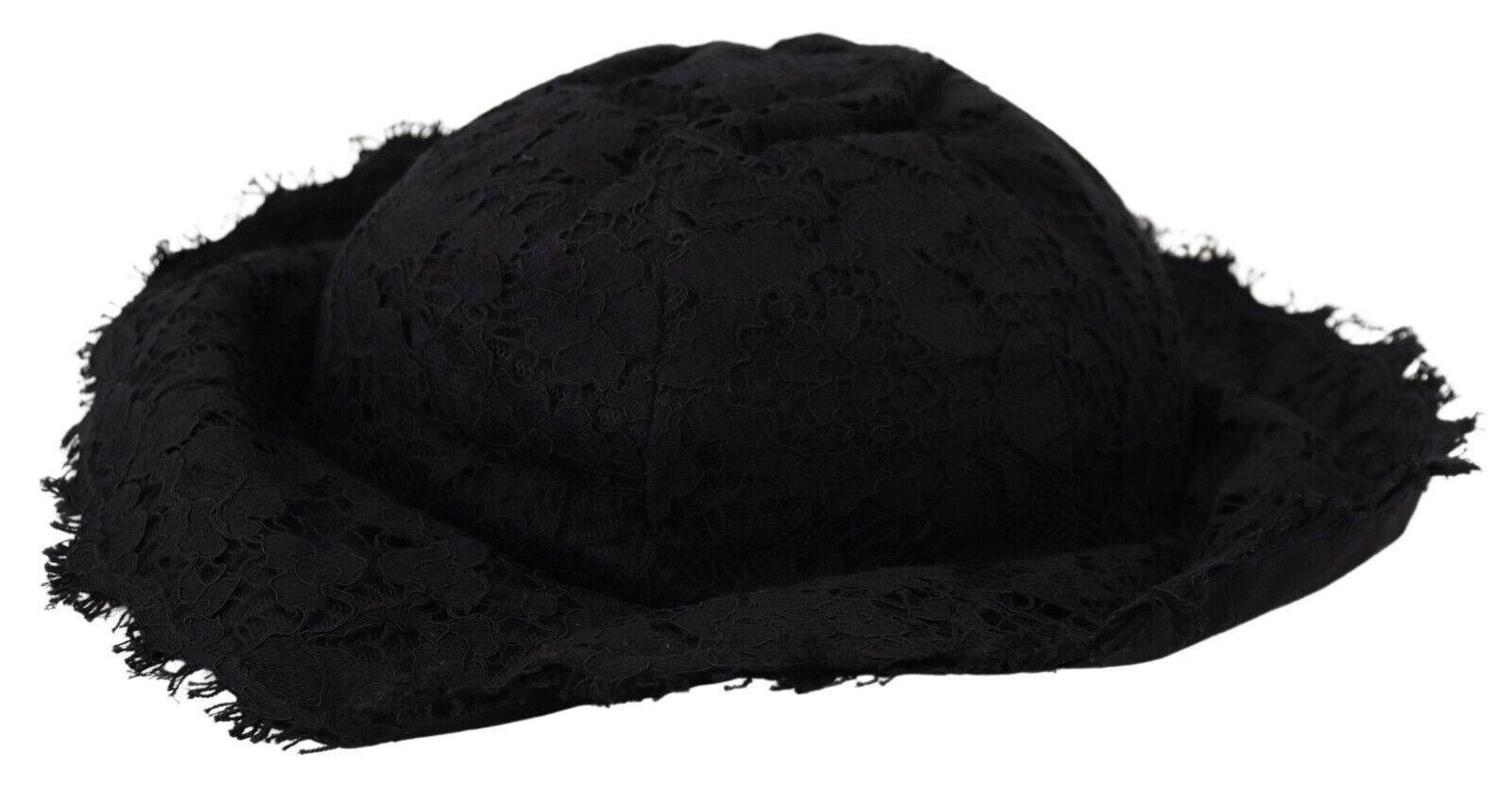 Dolce & Gabbana Elegant Sun-Ready Black Designer Hat - Luksusmuotia Dolce & Gabbana - Tutustu YVES JAVANNI® 