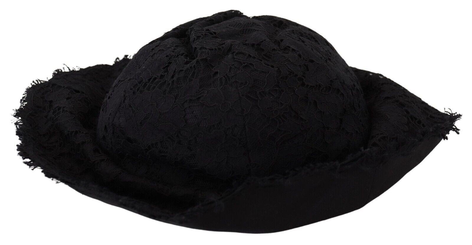 Dolce & Gabbana Elegant Sun-Ready Black Designer Hat - Luksusmuotia Dolce & Gabbana - Tutustu YVES JAVANNI® 