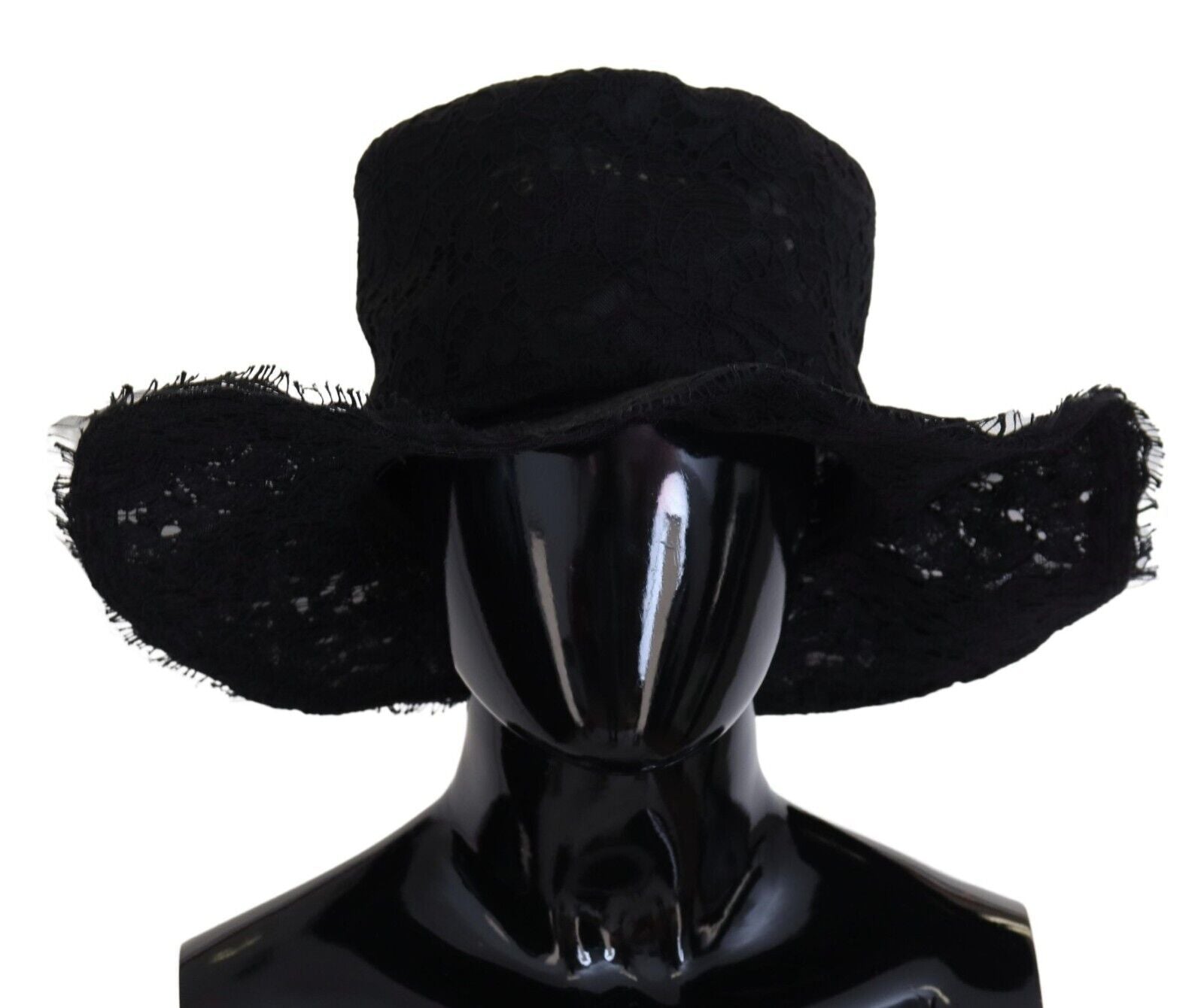 Dolce & Gabbana Elegant Black Top Hat - Timeless Fashion Statement - Luksusmuotia Dolce & Gabbana - Tutustu YVES JAVANNI® 