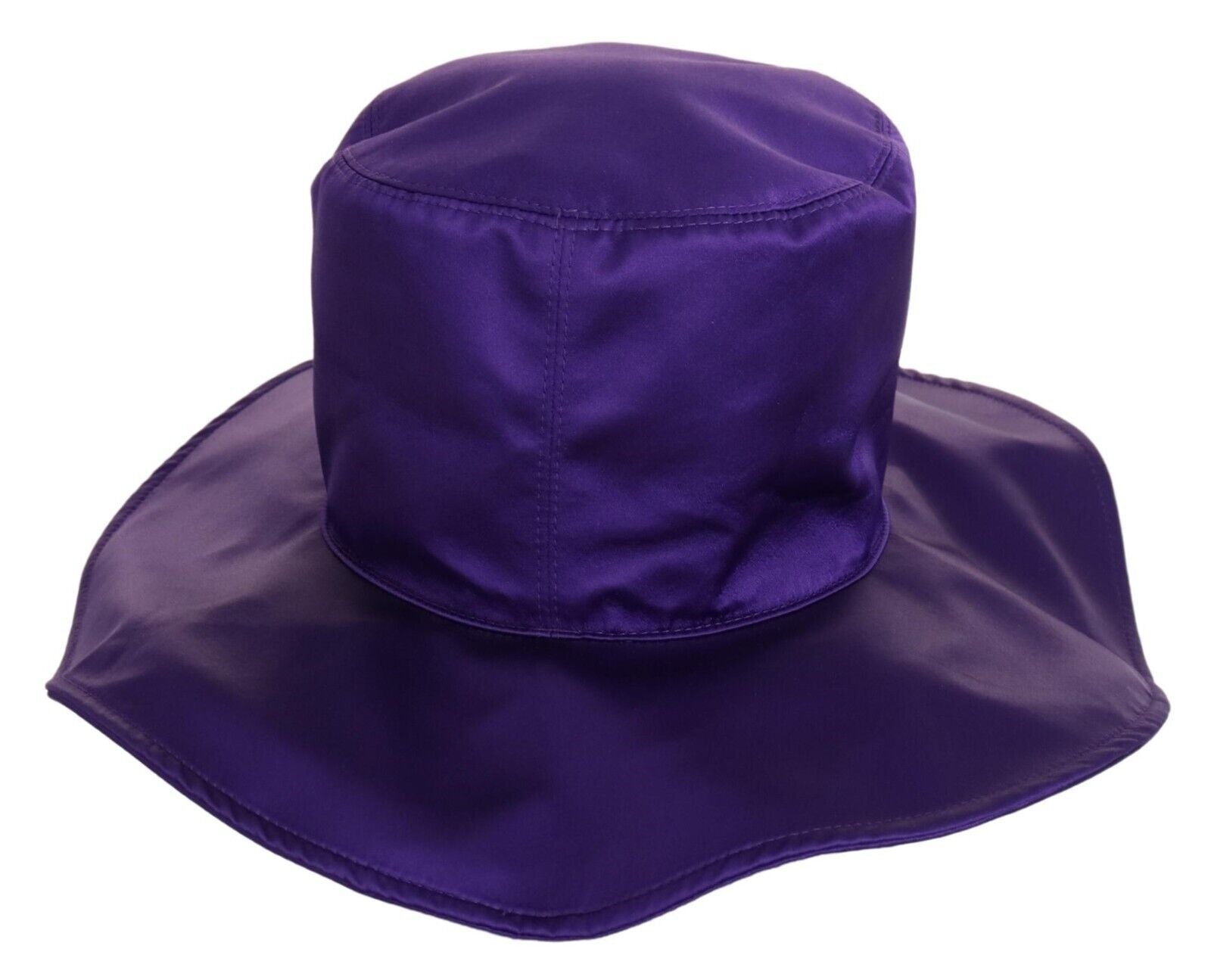 Dolce & Gabbana Elegant Purple Silk Top Hat - Luksusmuotia Dolce & Gabbana - Tutustu YVES JAVANNI® 