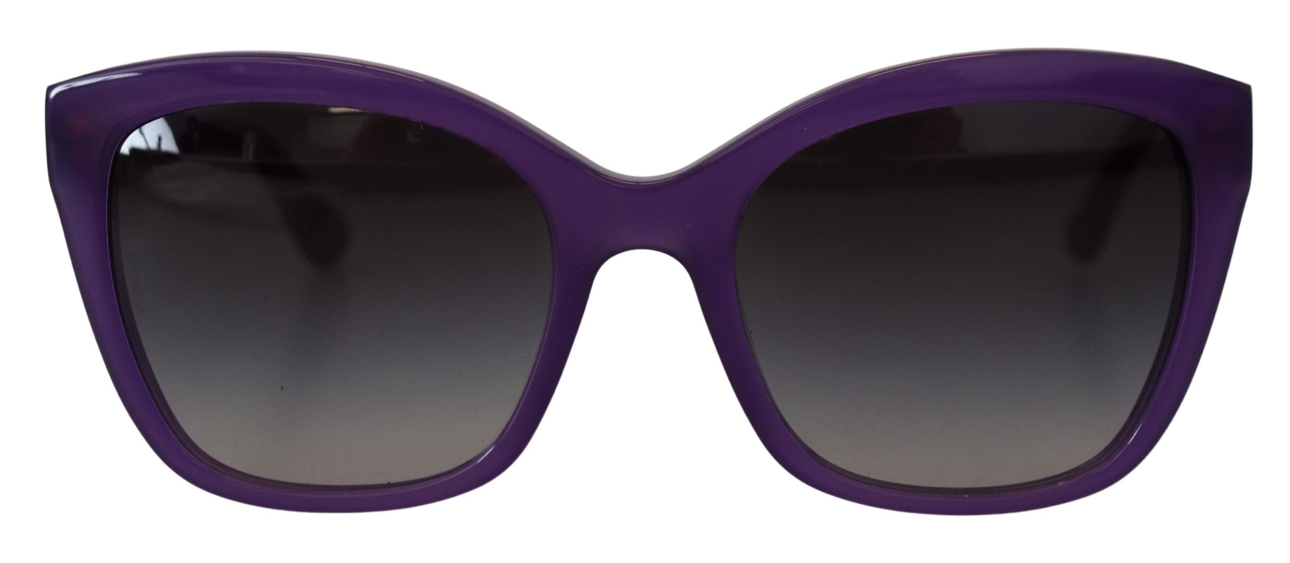 Dolce & Gabbana Elegant Purple Gradient Lens Sunglasses - Luksusmuotia Dolce & Gabbana - Tutustu YVES JAVANNI® 