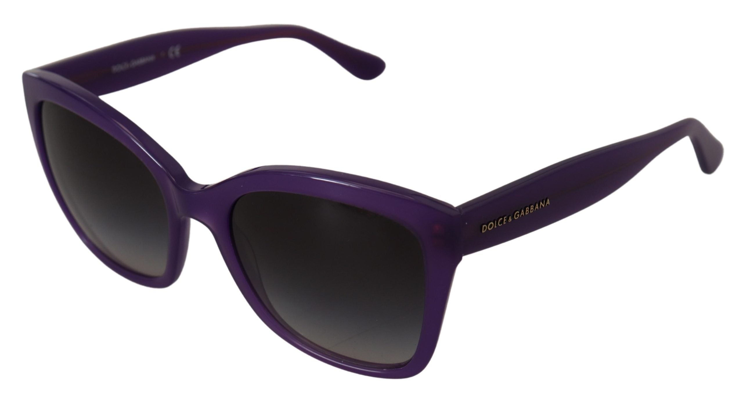 Dolce & Gabbana Elegant Purple Gradient Lens Sunglasses - Luksusmuotia Dolce & Gabbana - Tutustu YVES JAVANNI® 