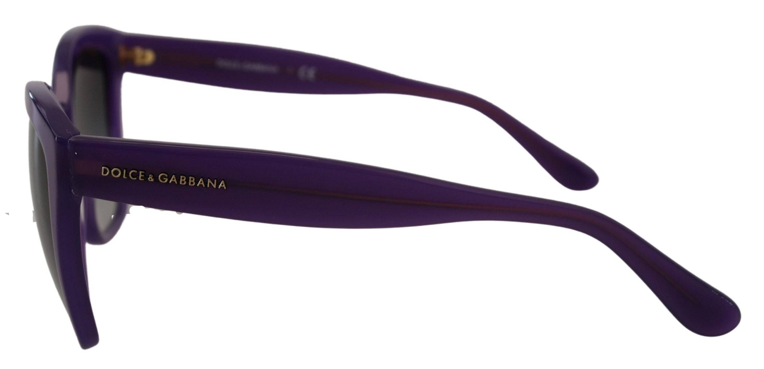 Dolce & Gabbana Elegant Purple Gradient Lens Sunglasses - Luksusmuotia Dolce & Gabbana - Tutustu YVES JAVANNI® 