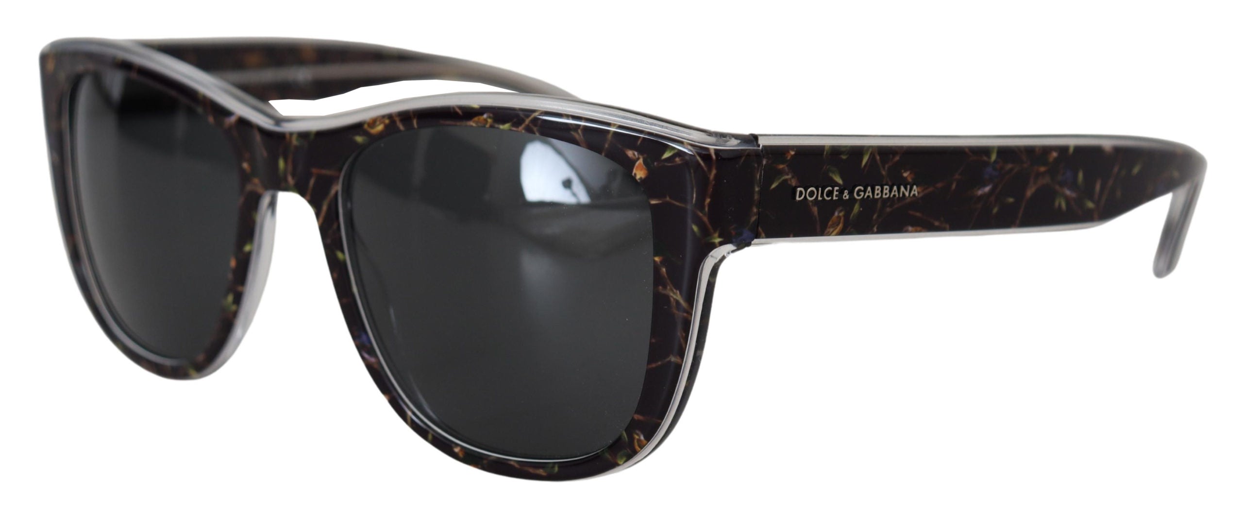 Dolce & Gabbana Elegant Black Acetate Sunglasses for Women - Luksusmuotia Dolce & Gabbana - Tutustu YVES JAVANNI® 