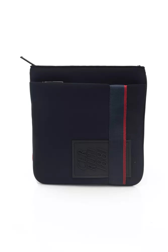 Cerruti 1881 Blue Polyester Men Messenger Bag - Luksusmuotia Cerruti 1881 - Tutustu YVES JAVANNI® 