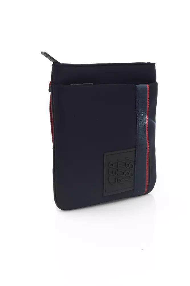 Cerruti 1881 Blue Polyester Men Messenger Bag - Luksusmuotia Cerruti 1881 - Tutustu YVES JAVANNI® 