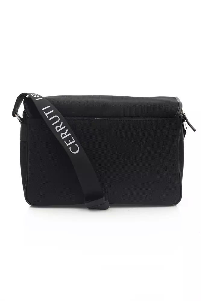 Cerruti 1881 Black Nylon Men Messenger Bag - Luksusmuotia Cerruti 1881 - Tutustu YVES JAVANNI® 