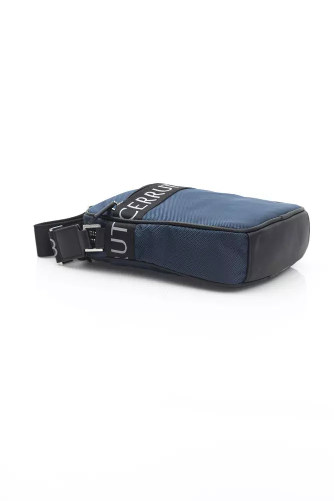 Cerruti 1881 Blue Nylon Men Messenger Bag - Luksusmuotia Cerruti 1881 - Tutustu YVES JAVANNI® 