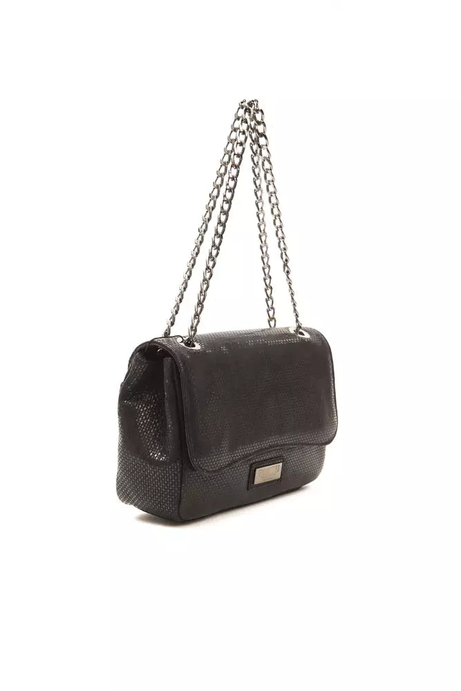 Pompei Donatella Black Leather Women Crossbody Bag - Luksuslaukut ja asusteet Pompei Donatella - Tutustu YVES JAVANNI® 