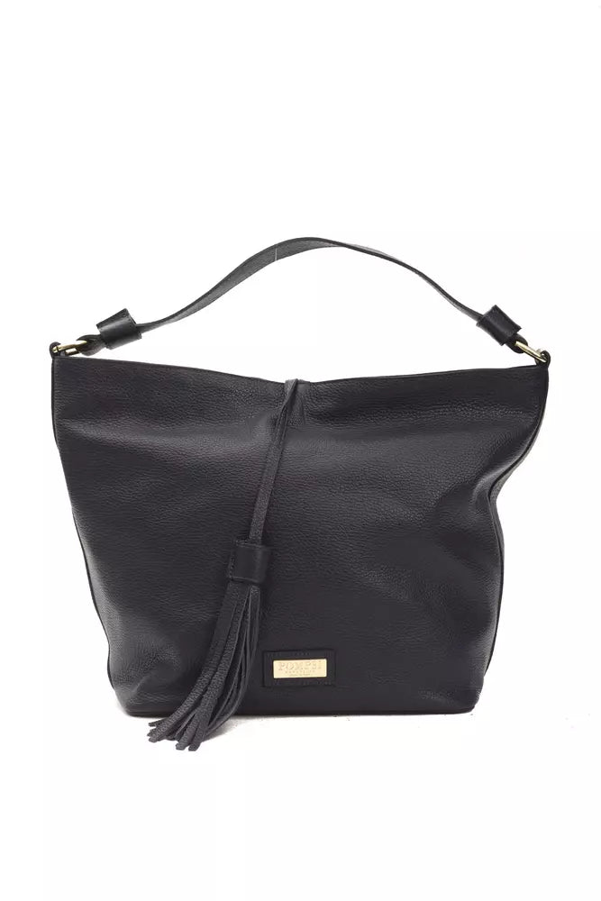 Pompei Donatella Gray Leather Women Shoulder Bag - Luksusmuotia Pompei Donatella - Tutustu YVES JAVANNI® 