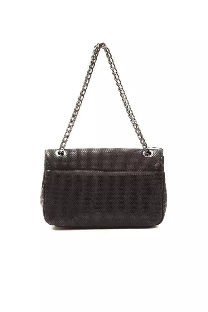 Pompei Donatella Black Leather Women Crossbody Bag - Luksuslaukut ja asusteet Pompei Donatella - Tutustu YVES JAVANNI® 