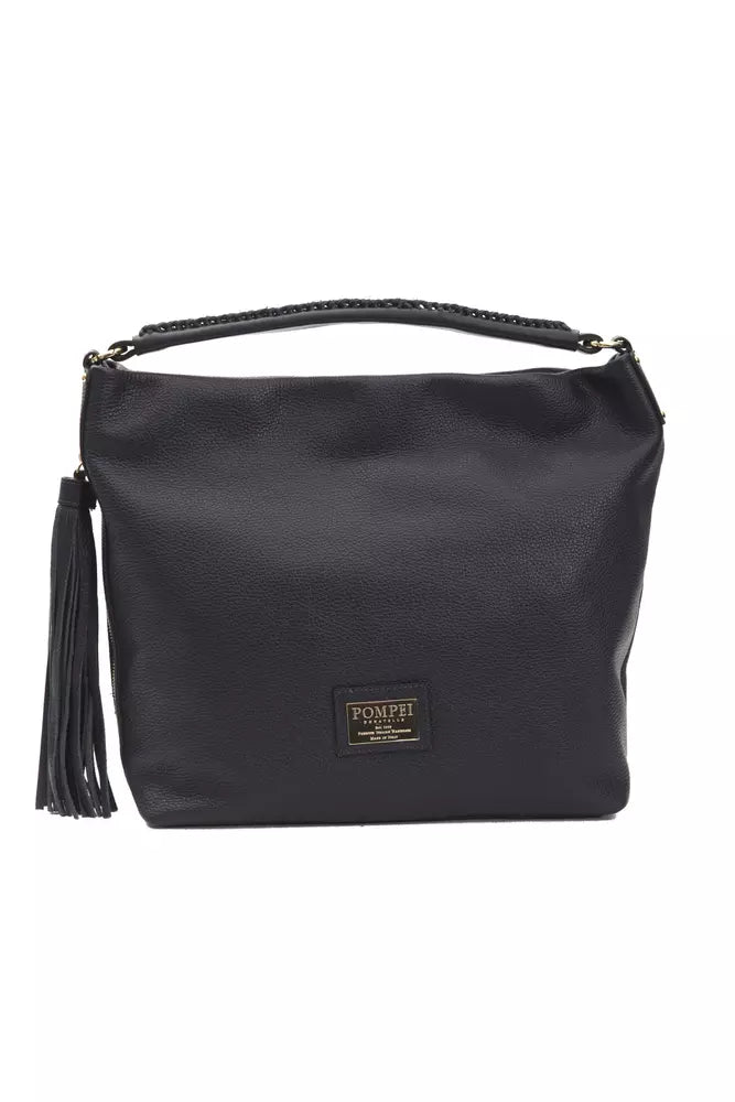 Pompei Donatella Gray Leather Women Shoulder Bag - Luksuslaukut ja asusteet Pompei Donatella - Tutustu YVES JAVANNI® 