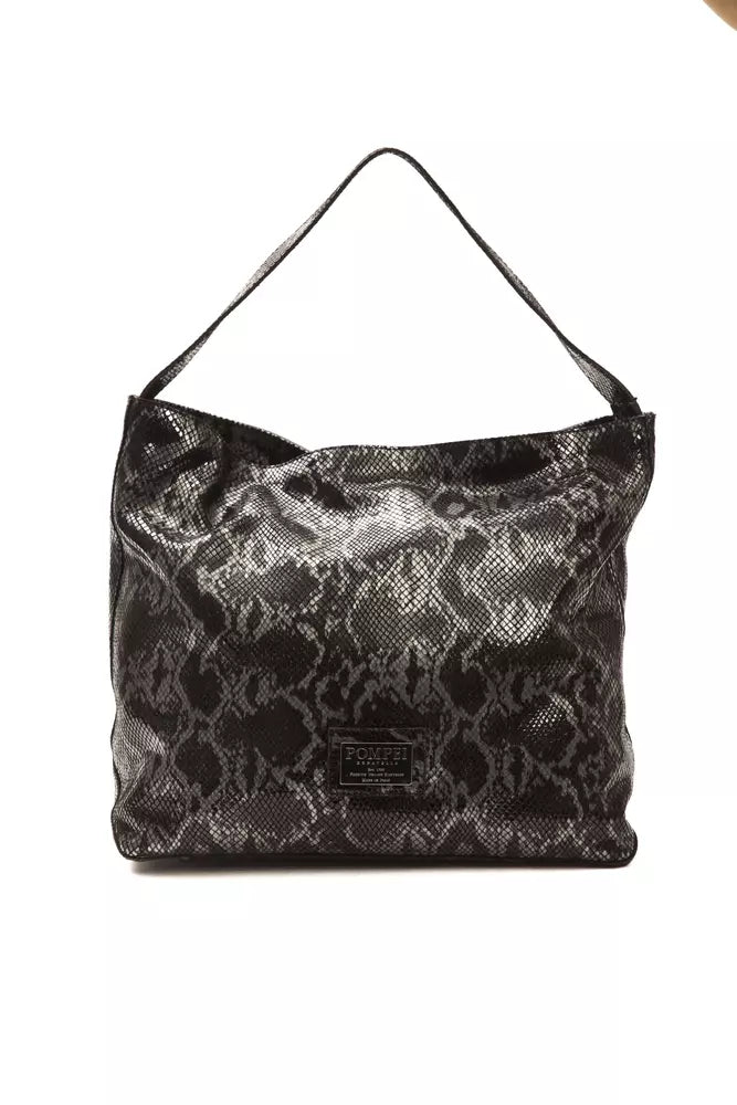 Pompei Donatella Chic Python Print Leather Shoulder Bag - Luxury from Pompei Donatella - Shop at YVES JAVANNI