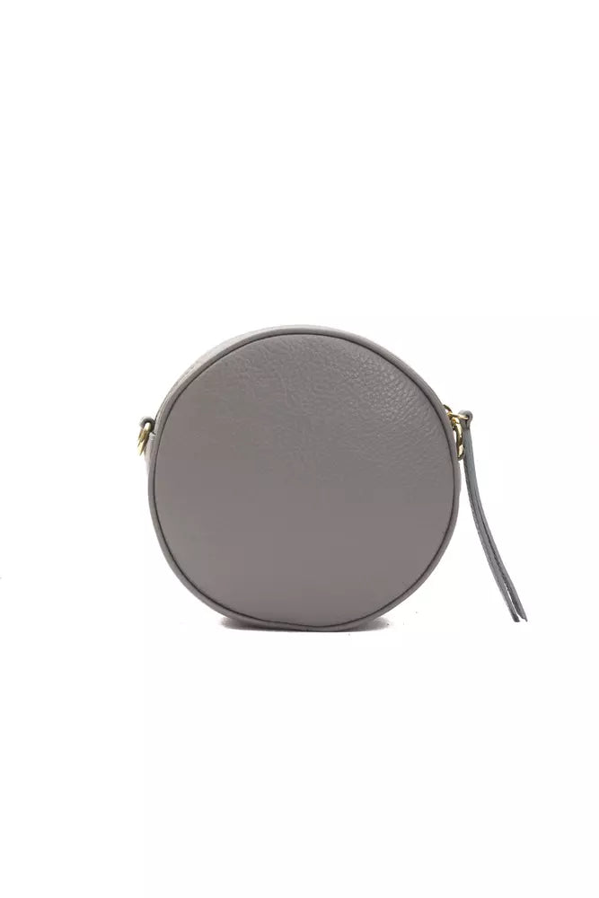 Pompei Donatella Gray Leather Women Crossbody Bag - Luksusmuotia Pompei Donatella - Tutustu YVES JAVANNI® 