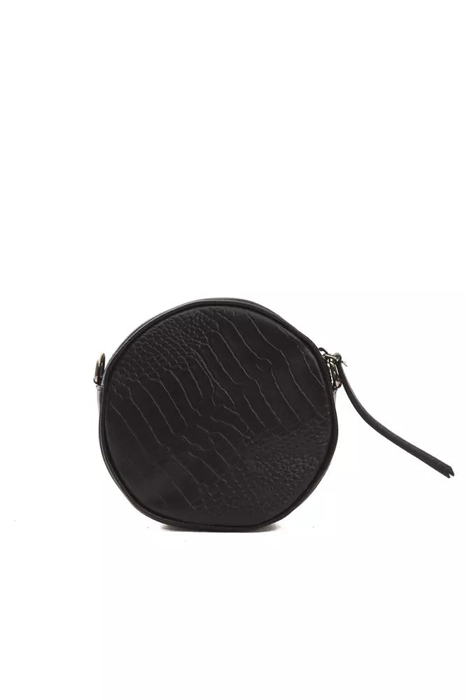 Pompei Donatella Black Leather Women Crossbody Bag - Luksuslaukut ja asusteet Pompei Donatella - Tutustu YVES JAVANNI® 