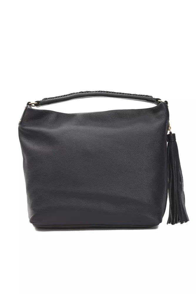 Pompei Donatella Gray Leather Women Shoulder Bag - Luksusmuotia Pompei Donatella - Tutustu YVES JAVANNI® 