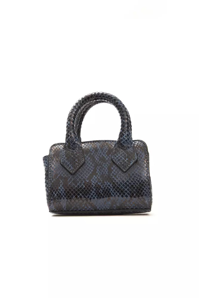 Pompei Donatella Blue Leather Women Handbag - Luksuslaukut ja asusteet Pompei Donatella - Tutustu YVES JAVANNI® 