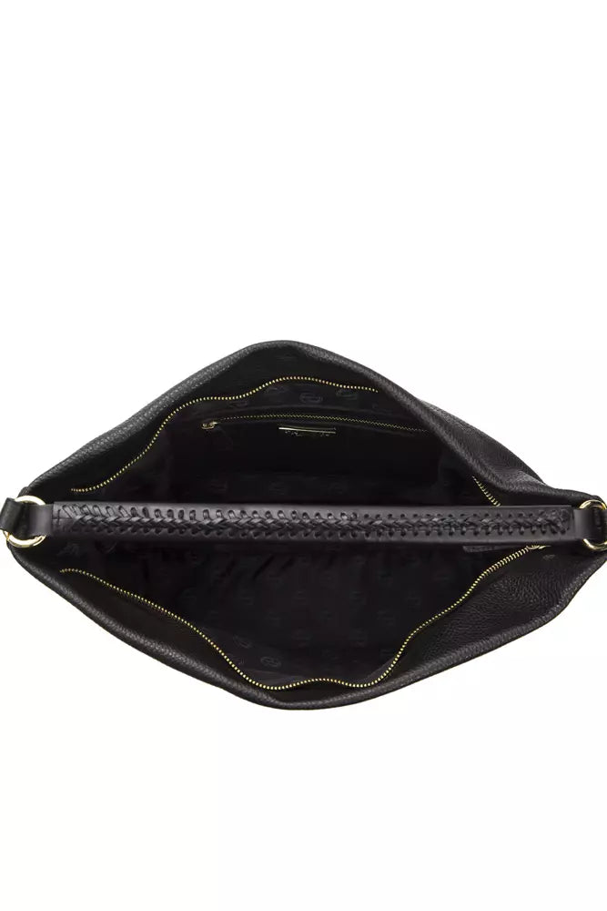 Pompei Donatella Black Leather Women Shoulder Bag - Luksusmuotia Pompei Donatella - Tutustu YVES JAVANNI® 