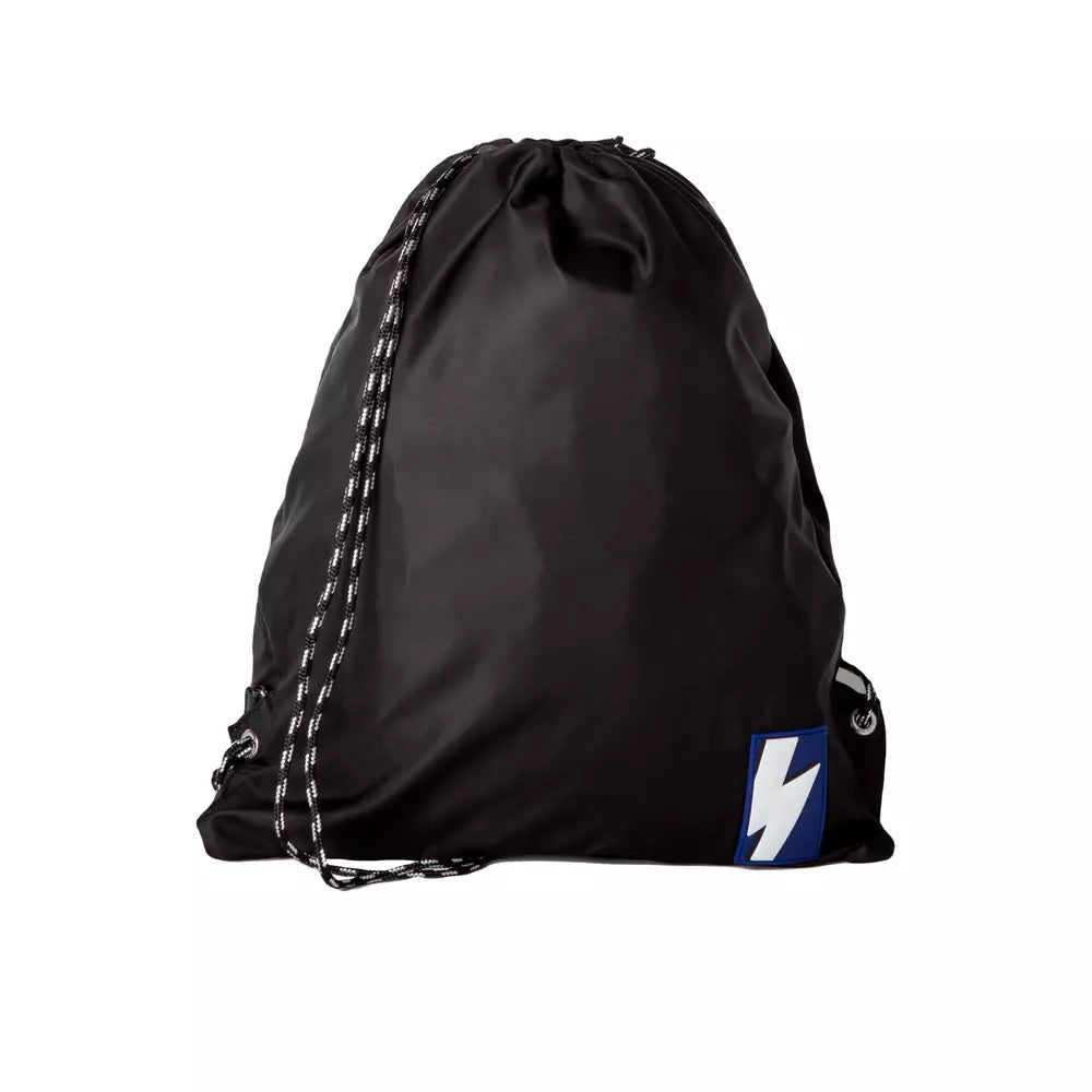 Neil Barrett Black Nylon Men Backpack - Luksusmuotia Neil Barrett - Tutustu YVES JAVANNI® 