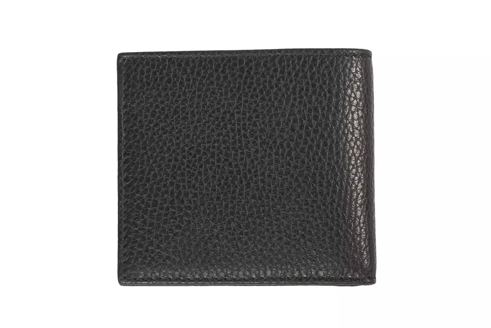 Trussardi Black Leather Men Wallet - Luksusmuotia Trussardi - Tutustu YVES JAVANNI® 