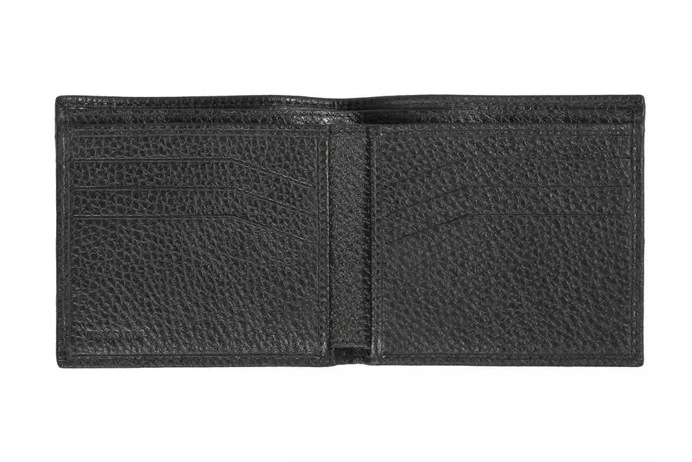 Trussardi Black Leather Men Wallet - Luksusmuotia Trussardi - Tutustu YVES JAVANNI® 