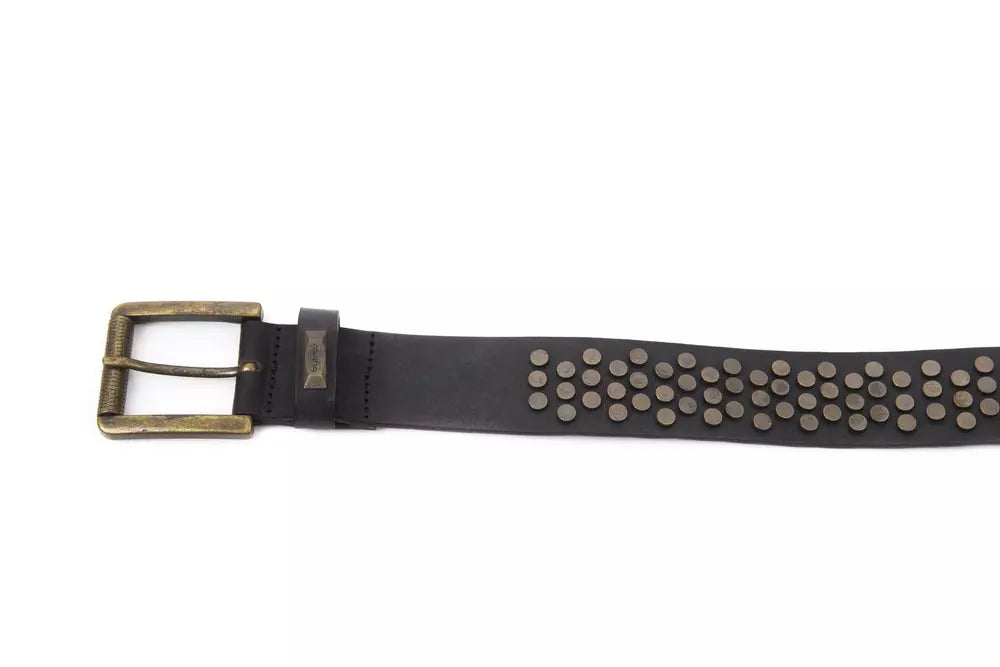 BYBLOS Black Leather Women Belt - Luksusmuotia BYBLOS - Tutustu YVES JAVANNI® 