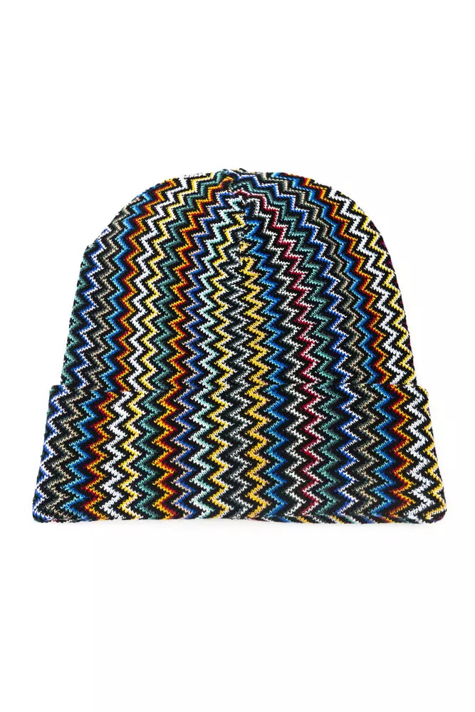 Missoni Geometric Fantasy Monivärinen villahattu