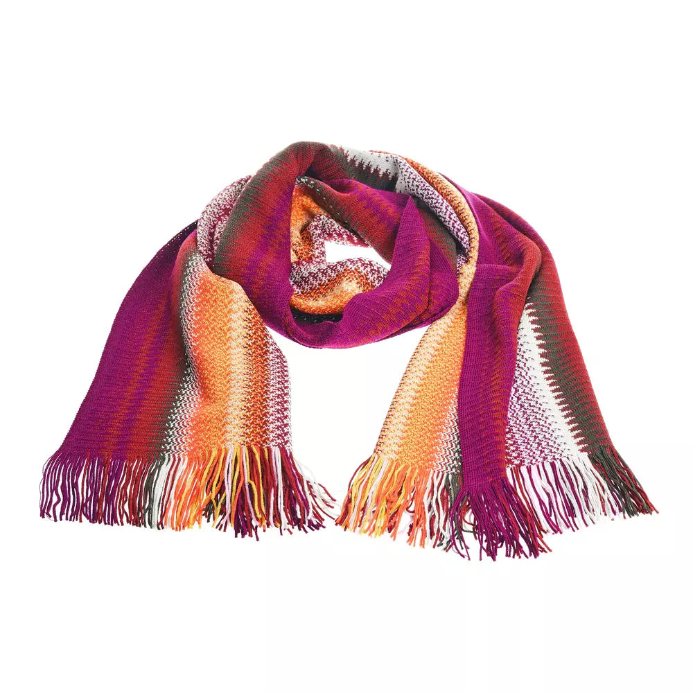 Missoni Multicolor Wool Men Scarf - Luksusmuotia Missoni - Tutustu YVES JAVANNI® 