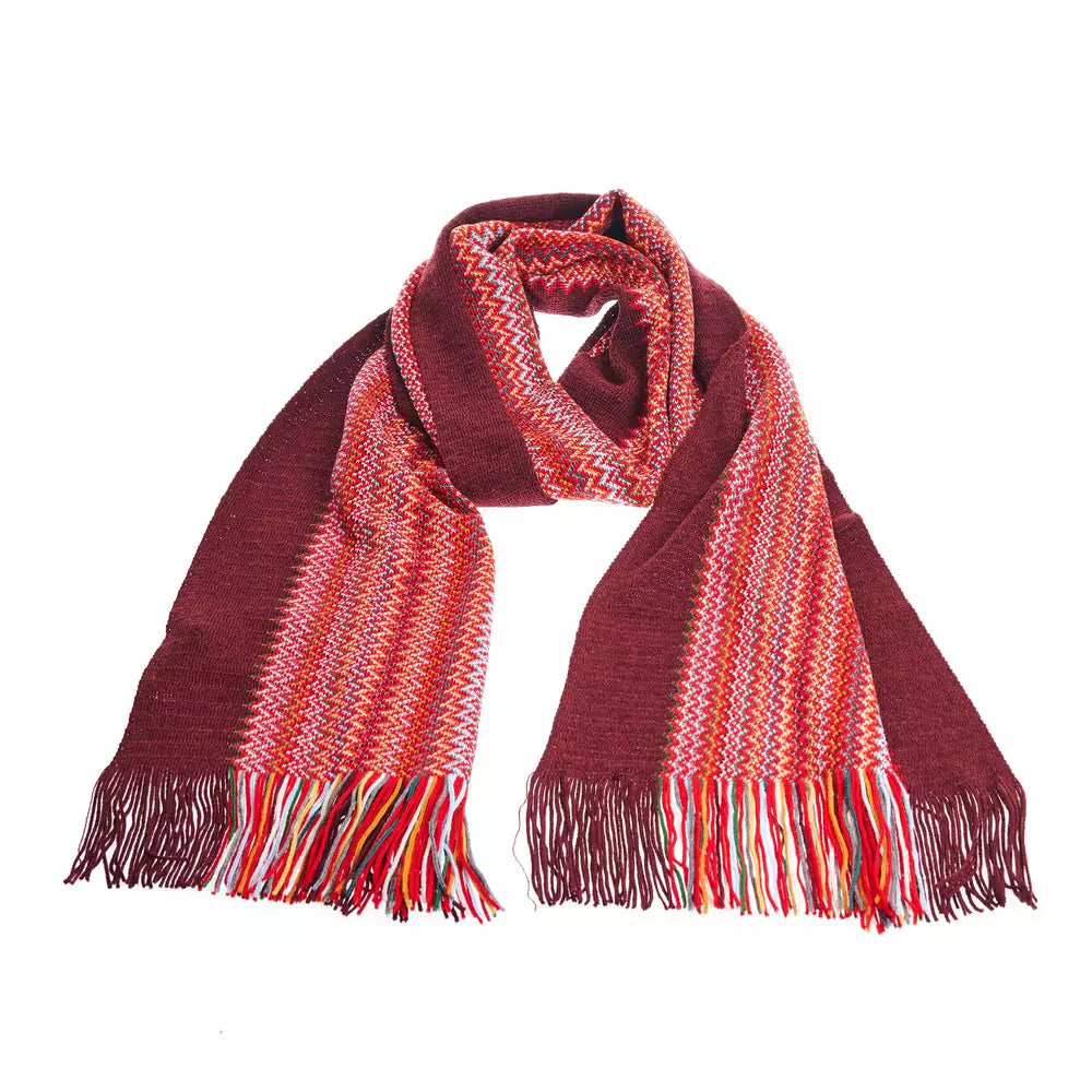 Missoni Vibrant Geometric Patterned Scarf with Fringes - Luxury from Missoni - Shop at YVES JAVANNI