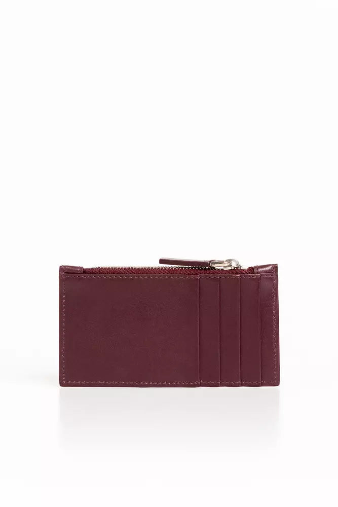 Trussardi Brown Leather Men Wallet - Luksusmuotia Trussardi - Tutustu YVES JAVANNI® 