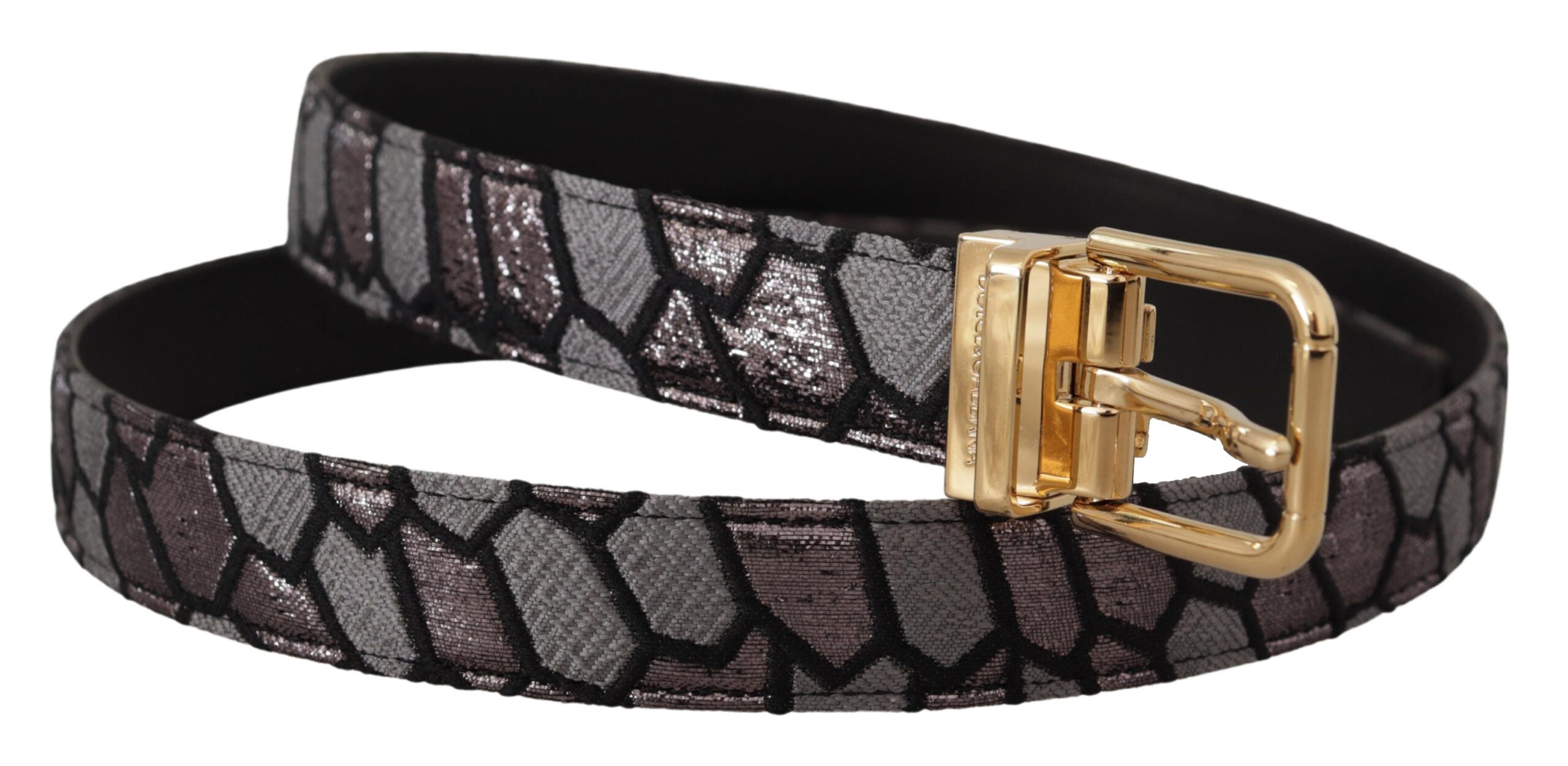 Dolce & Gabbana Multicolor Leather Statement Belt - Luksusmuotia Dolce & Gabbana - Tutustu YVES JAVANNI® 