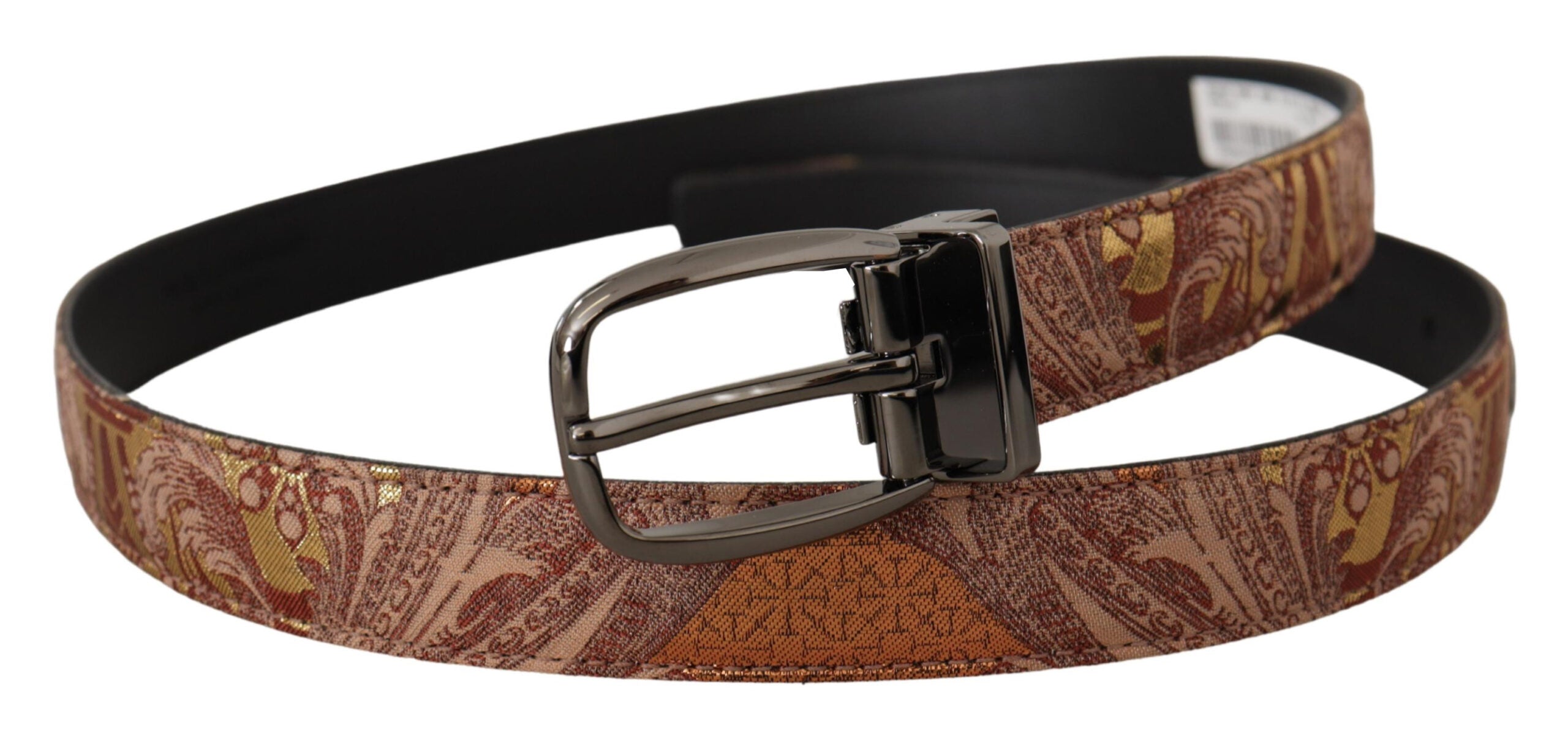 Dolce & Gabbana Multicolor Leather Signature Belt - Luksusmuotia Dolce & Gabbana - Tutustu YVES JAVANNI® 