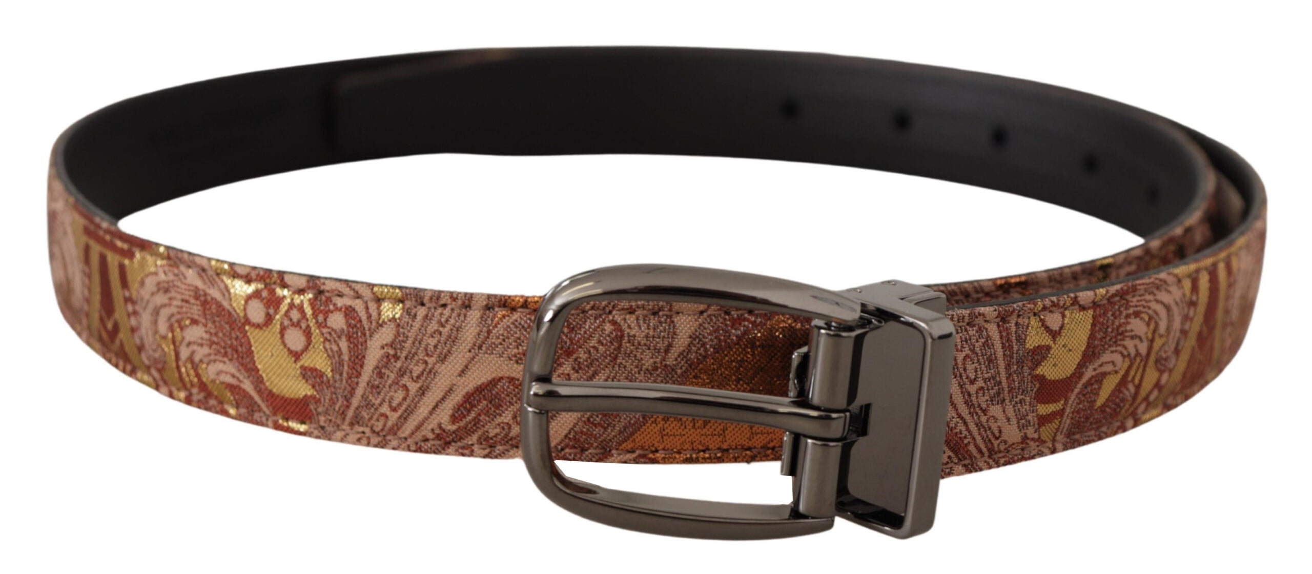 Dolce & Gabbana Multicolor Leather Signature Belt - Luksusmuotia Dolce & Gabbana - Tutustu YVES JAVANNI® 